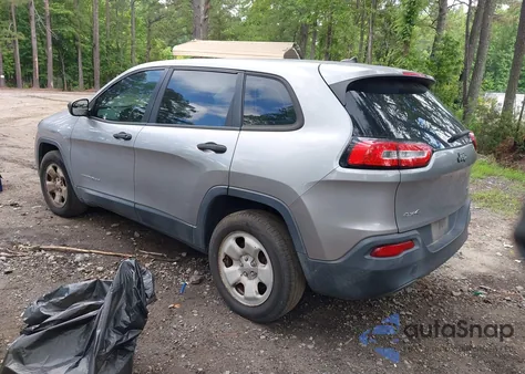 2014 Jeep Cherokee Sport из США, поврежденный, VIN 1C4PJMAB4EW192711